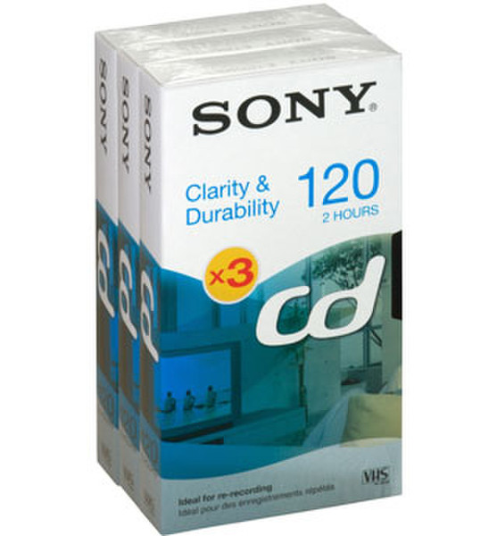 Sony 3E120CD audio/video cassette