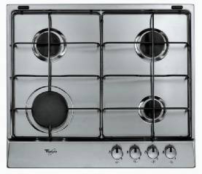 Whirlpool AKR320/IX Встроенный Gas hob Нержавеющая сталь плита