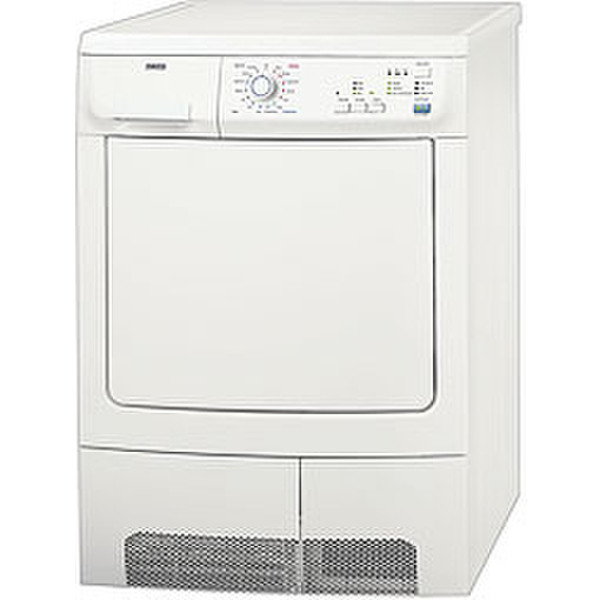 Zanussi ZDC67550W freestanding Front-load 7kg White tumble dryer