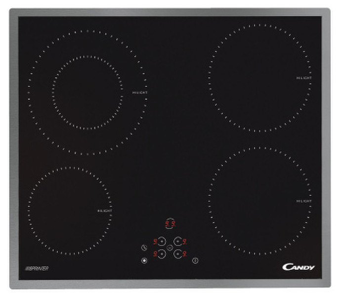 Candy PVD642/1 Eingebaut Ceramic hob Schwarz