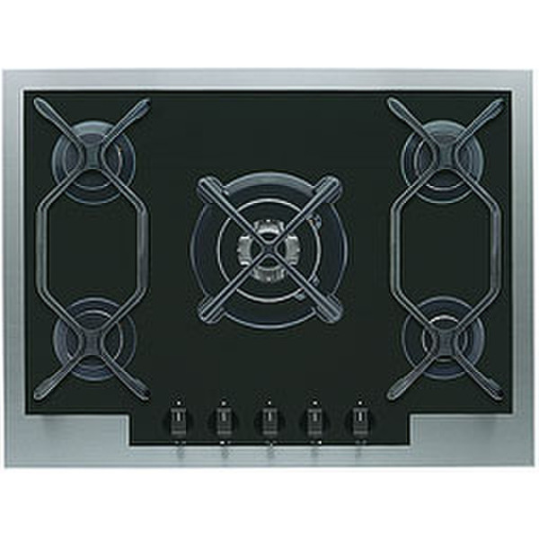 Zanussi ZGG782CTX Встроенный Gas hob Черный плита