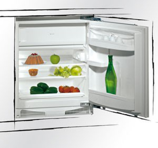 Baumatic BR11.2A Built-in 126L White combi-fridge