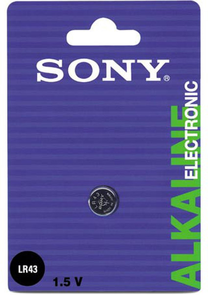Sony LR43 blister аккумуляторная батарея