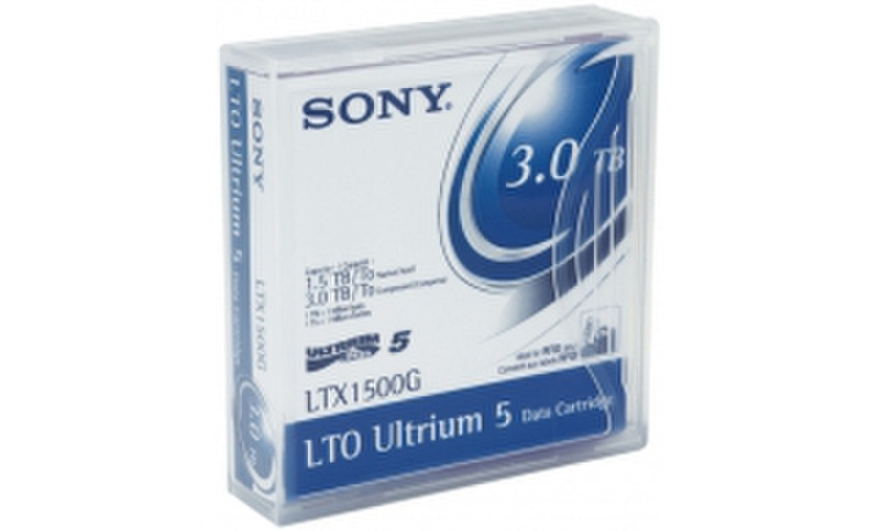 Sony LTX1500G чистые картриджи данных