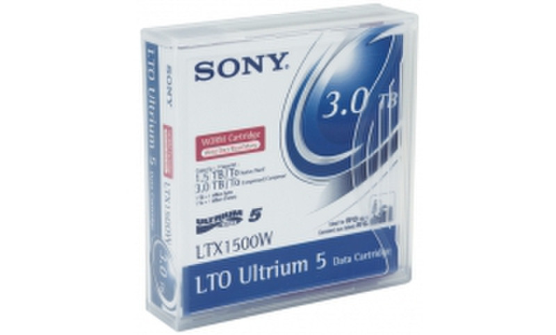 Sony LTX1500W чистые картриджи данных