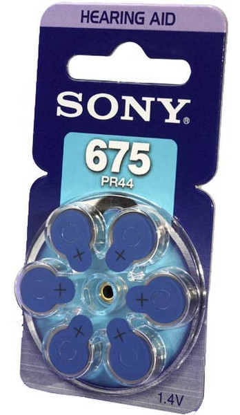 Sony PR675-D6A Zinc-Air 1.4В батарейки