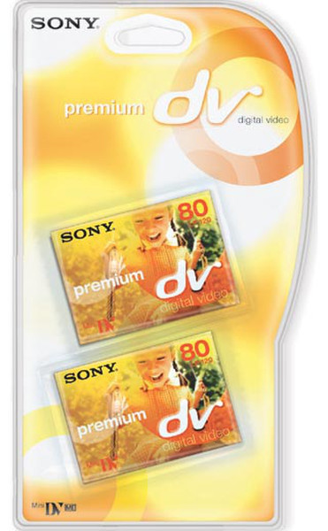Sony 2DVM80PR-BT audio/video cassette