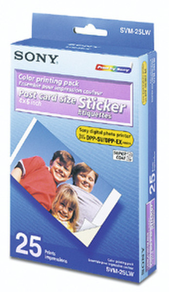 Sony SVM-25LW photo paper