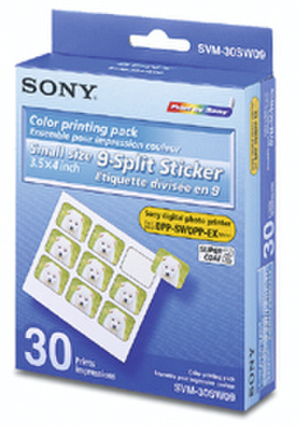 Sony SVM-30SW09 photo paper