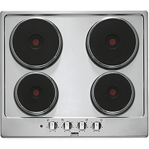 Zanussi ZBE603X built-in Sealed plate Stainless steel hob