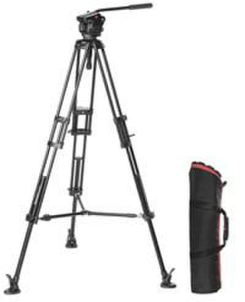 Manfrotto TR546B+HD501HDV+MBAG90PN Schwarz Stativ