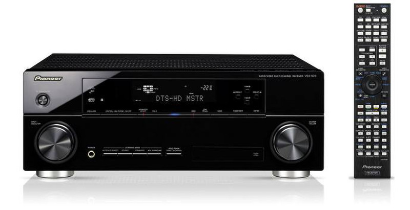 Pioneer VSX-920-K 7.1канала Черный AV ресивер