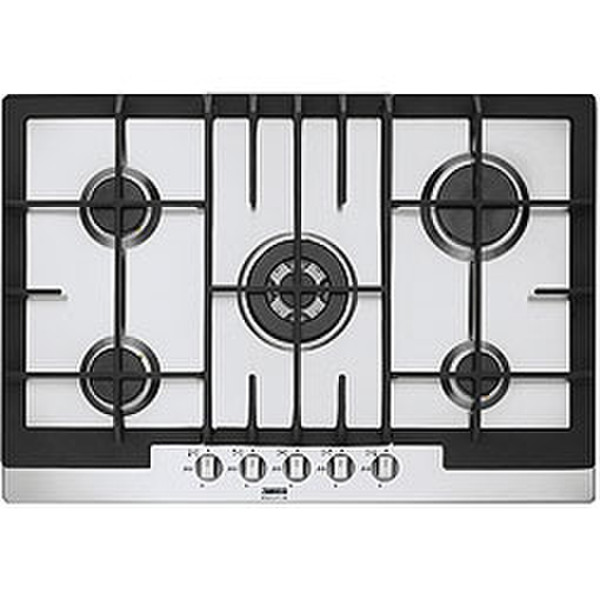 Zanussi ZGS782ICTX Встроенный Gas hob Нержавеющая сталь плита