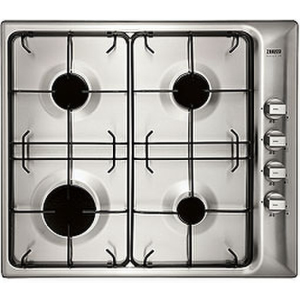 Zanussi ZGL62ITX Встроенный Gas hob Нержавеющая сталь плита