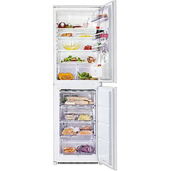 Zanussi ZBB6284 Built-in White fridge-freezer