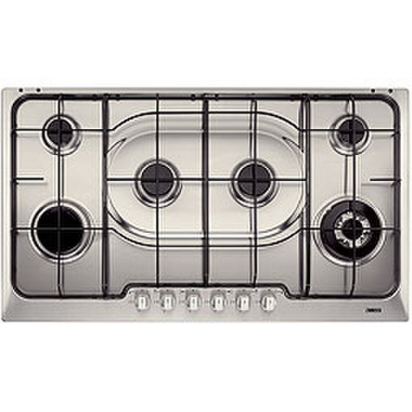 Zanussi ZGF980ITX Встроенный Gas hob Нержавеющая сталь плита