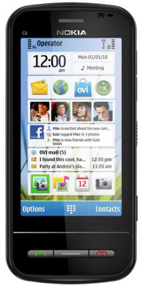 Nokia C6 Одна SIM-карта смартфон