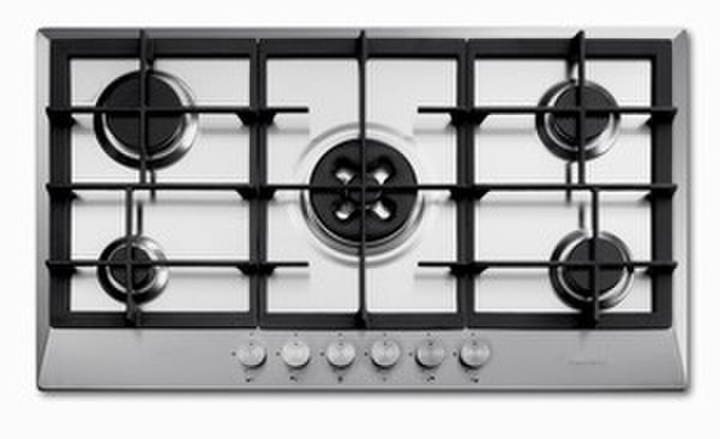 Baumatic P90SS Встроенный Gas hob Нержавеющая сталь плита