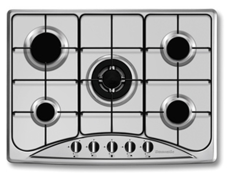 Baumatic BG67.1SS Встроенный Gas hob Нержавеющая сталь плита