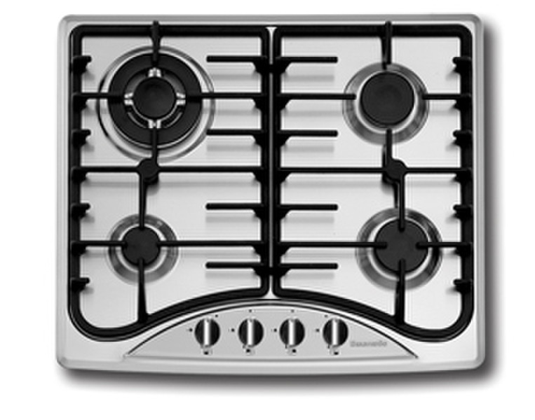 Baumatic BT62.1TCSS built-in Gas hob Stainless steel hob