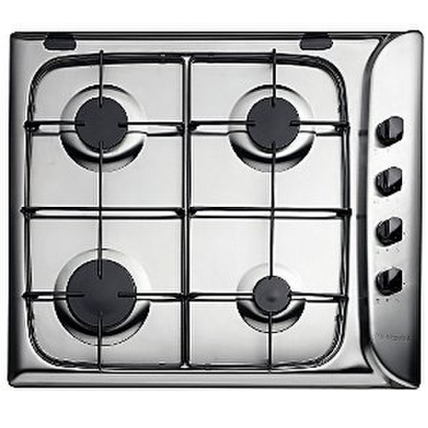 Hotpoint G640SX Eingebaut Gaskochfeld Edelstahl Kochfeld