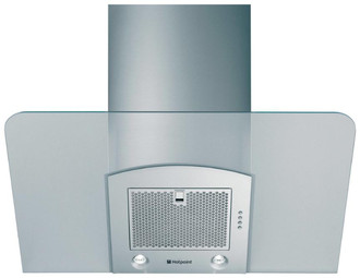 Hotpoint HDF92X Wand-montiert 620m³/h Edelstahl Dunstabzugshaube