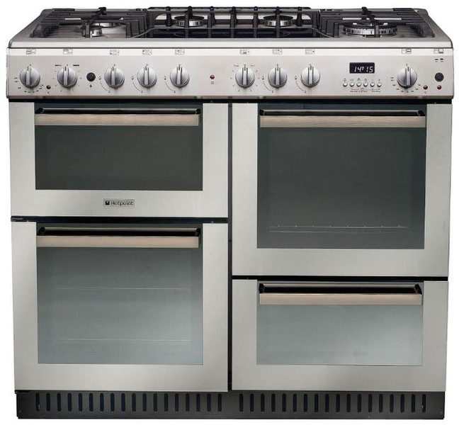 Hotpoint EG1000EX Freestanding Combi hob Stainless steel cooker