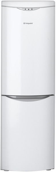 Hotpoint FFB6187P Отдельностоящий Белый холодильник с морозильной камерой