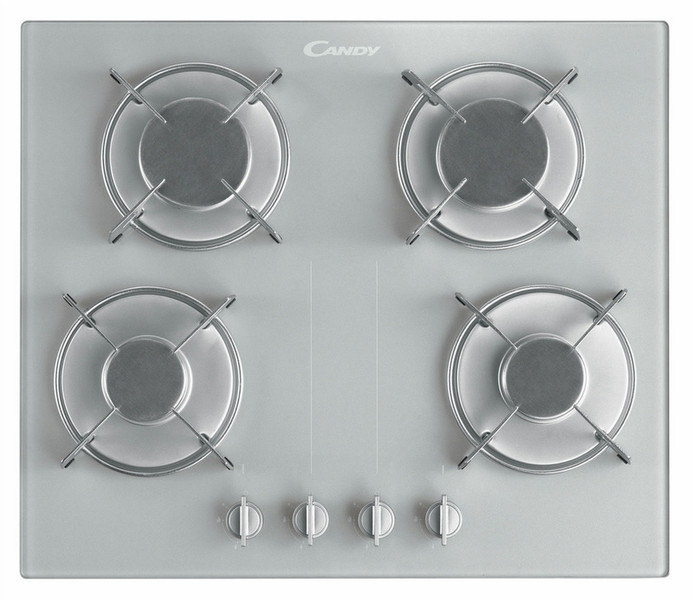 Candy PSP 640 AQUA built-in Gas hob Stainless steel hob