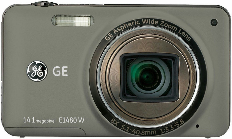 GE Power E1480W Kompaktkamera 14.1MP 1/2.3Zoll CCD 4320 x 3240Pixel Grau