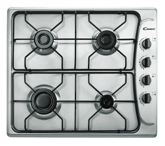 Candy PL 40 ASX Встроенный Gas hob Нержавеющая сталь