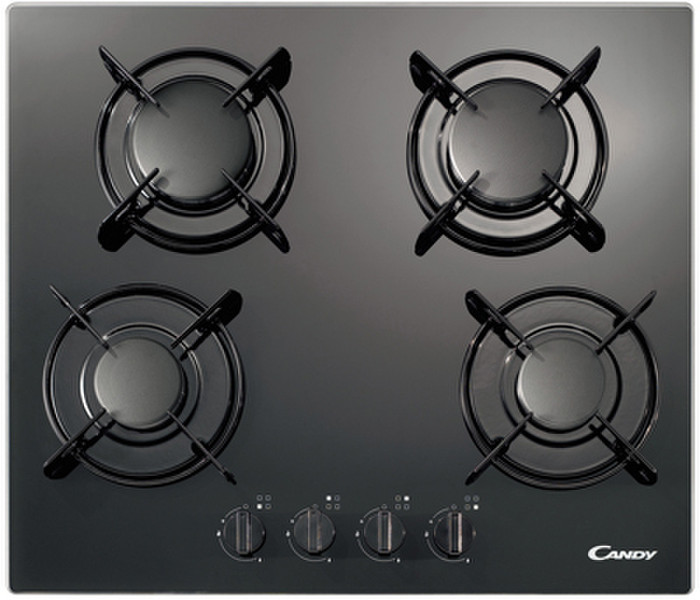 Candy PV 640 SN built-in Gas hob Black