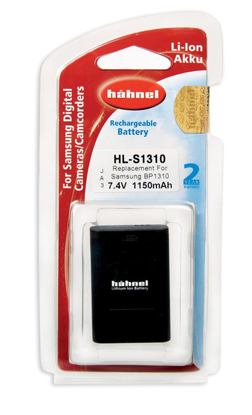 Hahnel HL-S1310 Lithium-Ion (Li-Ion) 1150mAh 7.4V rechargeable battery
