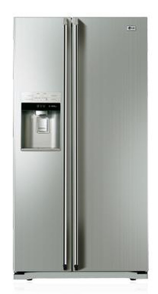 LG GRL2376ECPR Отдельностоящий A+ side-by-side холодильник