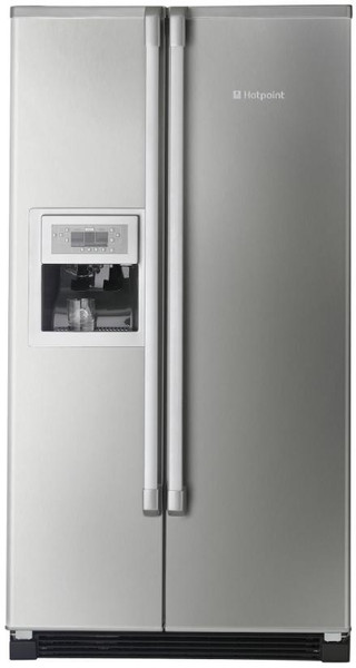 Hotpoint MSZ 802 DF freestanding Stainless steel side-by-side refrigerator