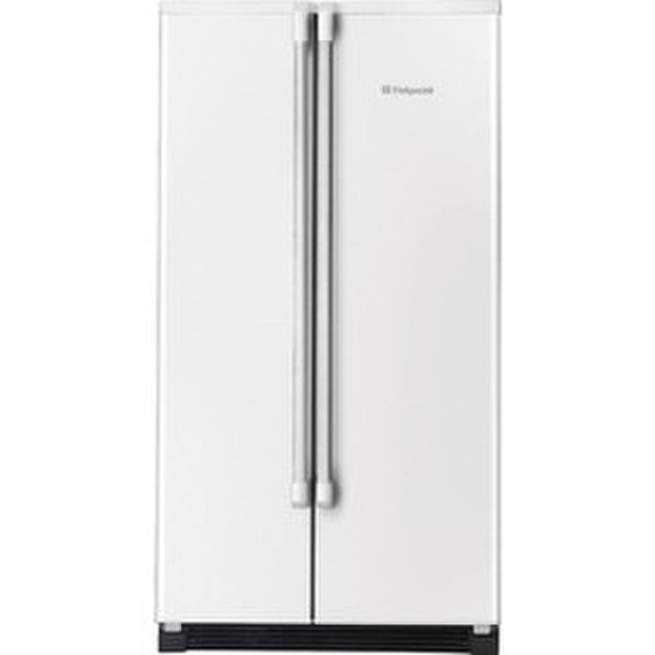 Hotpoint MSZ801 freestanding White side-by-side refrigerator