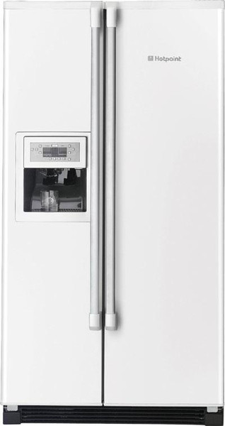 Hotpoint MSZ 801 DF freestanding White side-by-side refrigerator