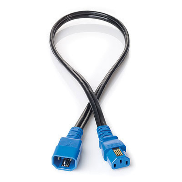 Hewlett Packard Enterprise SG508A 1.3716m C13 coupler C14 coupler Black power cable