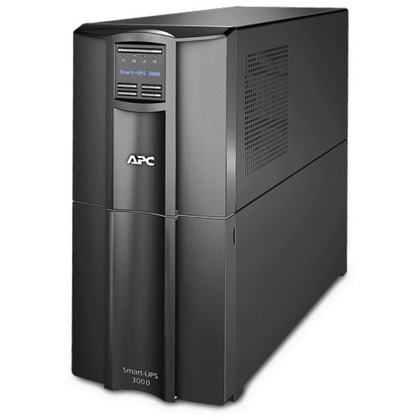 APC Smart-UPS Интерактивная 3000ВА 9розетка(и) Tower Черный источник бесперебойного питания