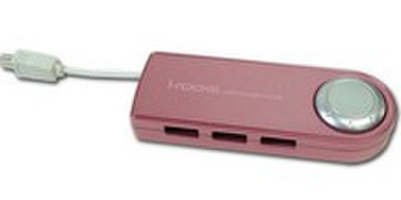 i-rocks IR-4650 480Мбит/с Розовый хаб-разветвитель