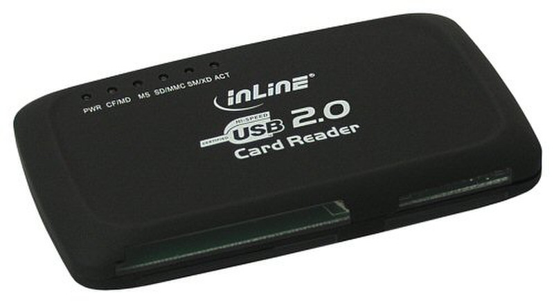 InLine 76636B Черный устройство для чтения карт флэш-памяти