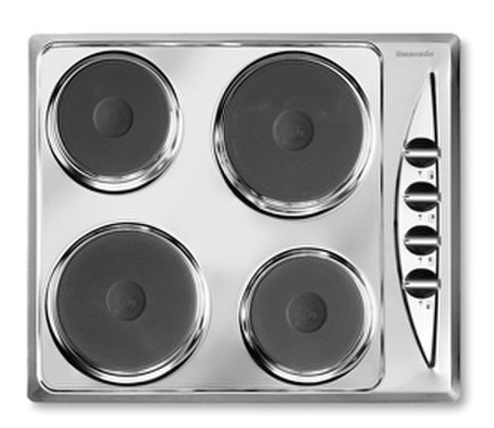 Baumatic B65.1SS built-in Sealed plate Stainless steel hob