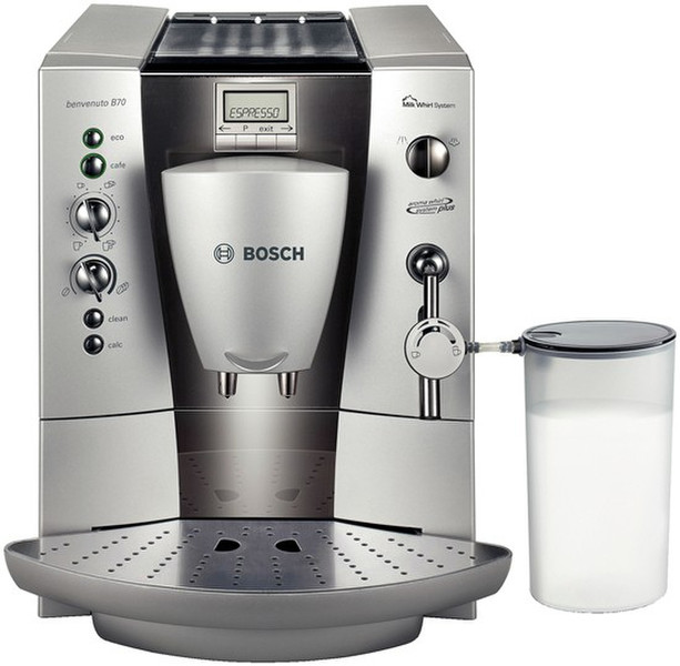 Bosch TCA6801 Espresso machine 1.8л Cеребряный кофеварка