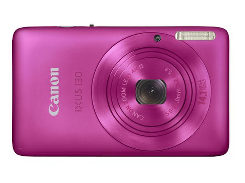 Canon Digital IXUS 130 Kompaktkamera 14.1MP 1/2.3Zoll CCD 4320 x 3240Pixel Pink