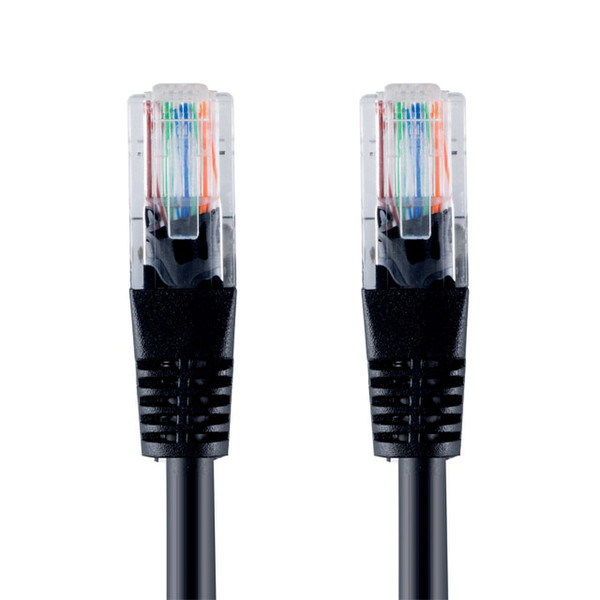 Bandridge CAT5E Network Cable, 10.0m 10m Black networking cable