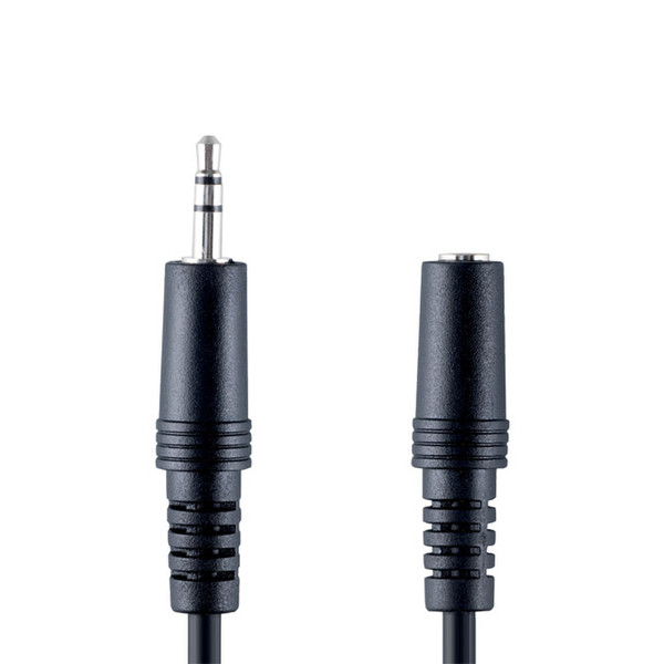 Bandridge Computer Audio Extension Cable, 3.0m 3м 3,5 мм 3,5 мм Черный аудио кабель
