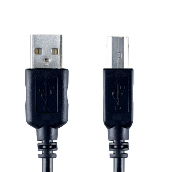 Bandridge USB Device Cable, 4.5m 4.5м USB A USB B Черный кабель USB