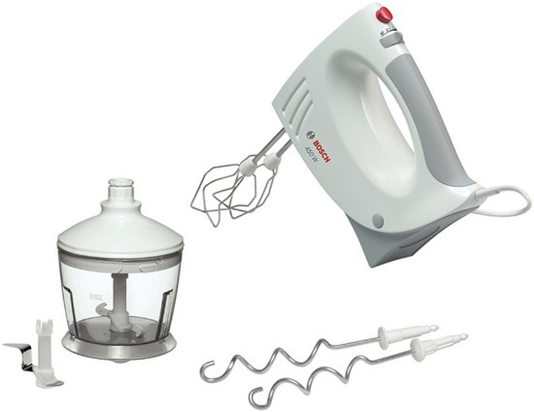 Bosch MFQ3550 Hand mixer 450Вт Белый миксер