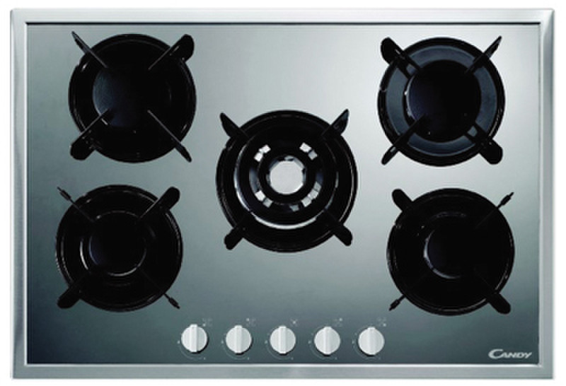 Candy PV 750 SX Встроенный Gas hob Нержавеющая сталь