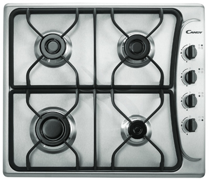 Candy PL 40 AXGH Встроенный Gas hob Нержавеющая сталь